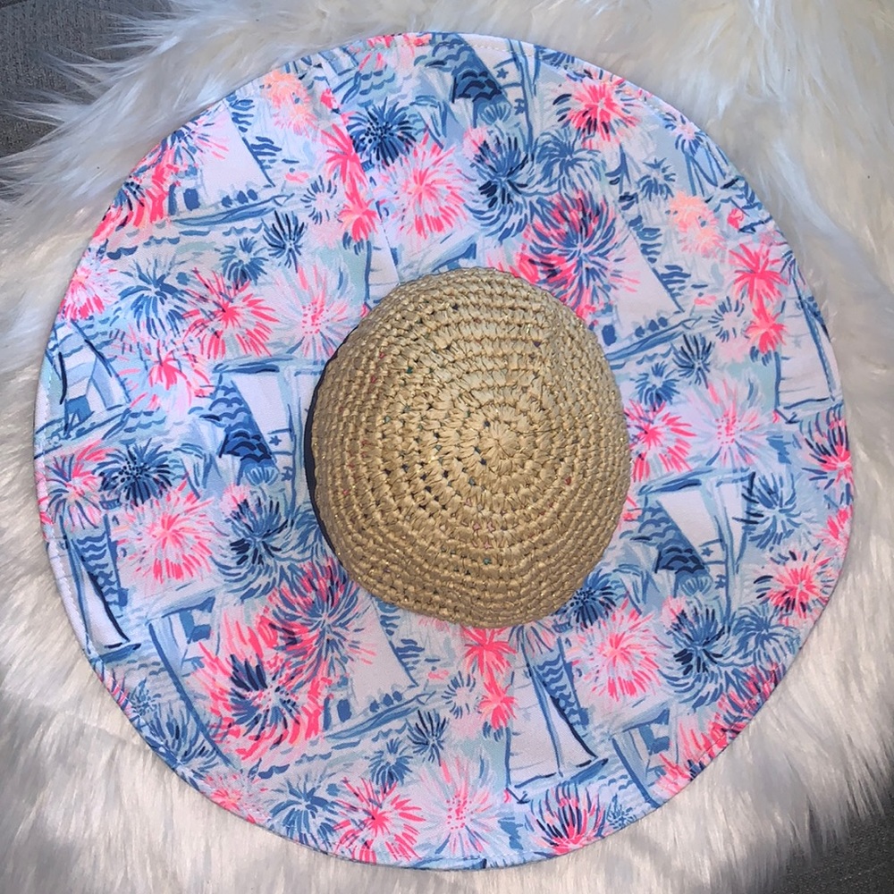 Lilly Pulitzer Sun Floppy Hat NWT